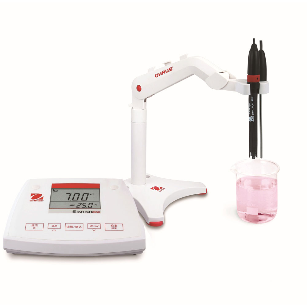 奧豪斯實驗室pH計STARTER 2100/3C pro酸度計PH計