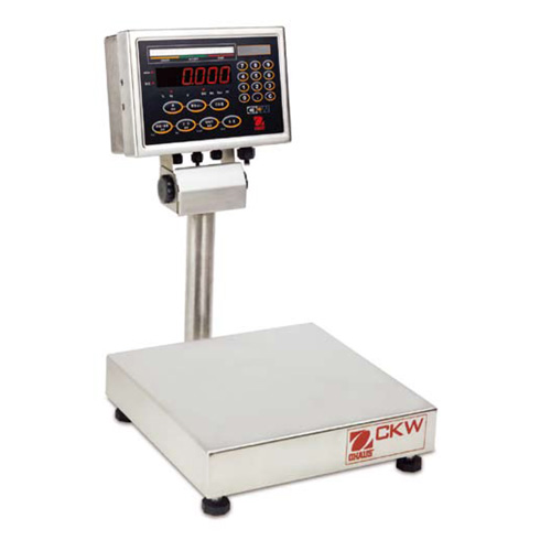 奧豪斯CKW防水檢重臺(tái)秤CKW30L55ZH 全不銹鋼結(jié)構(gòu)30kg/0.01kg